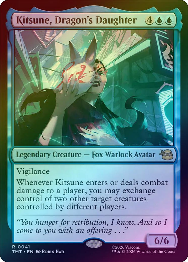 Kitsune, Dragon's Daughter (Foil) (TMT)