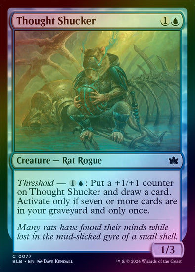 Thought Shucker (Foil) (BLB)