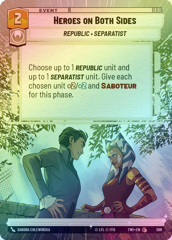 Heroes on Both Sides (Hyperspace) - 509 - Common (Foil)