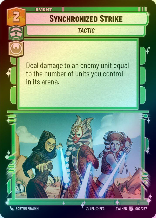 Synchronized Strike - 099/257 - Uncommon (Foil)