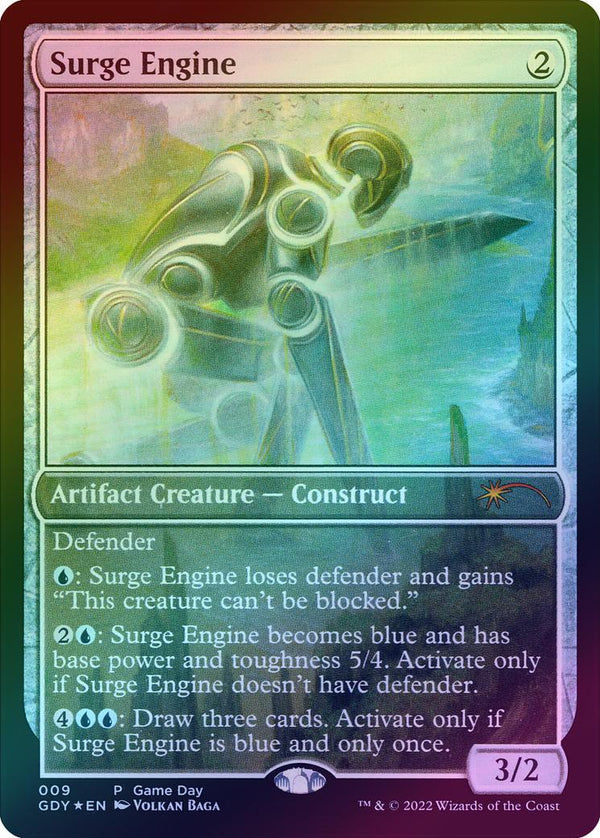 Surge Engine - Game Day Promo (Foil) (GDY)