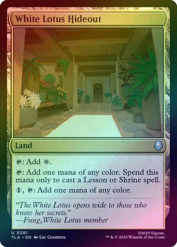 White Lotus Hideout (Foil) (TLA)