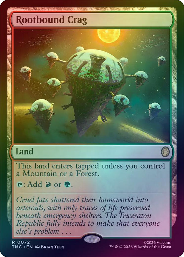 Rootbound Crag (Surge Foil) (TMC)