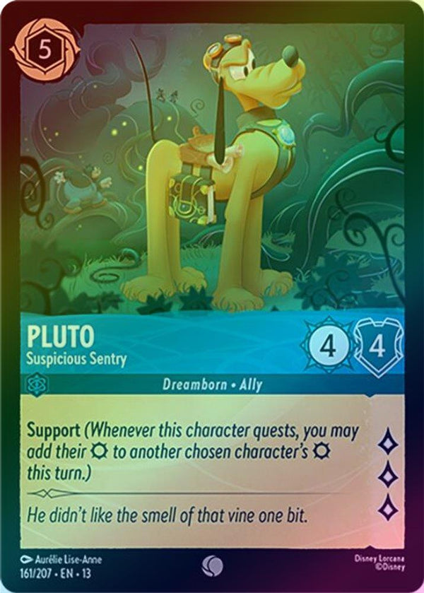 Pluto (Suspicious Sentry) - 161/207 - Common (Foil)