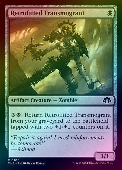 Retrofitted Transmogrant (Foil) (MH3)