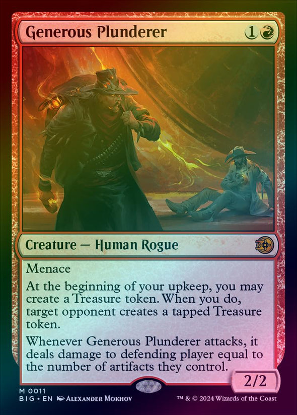 Generous Plunderer (Foil) (BIG)