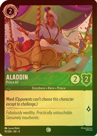 Aladdin (Prince Ali) (Fabled Reprint) - 92/204 - Common (Foil)