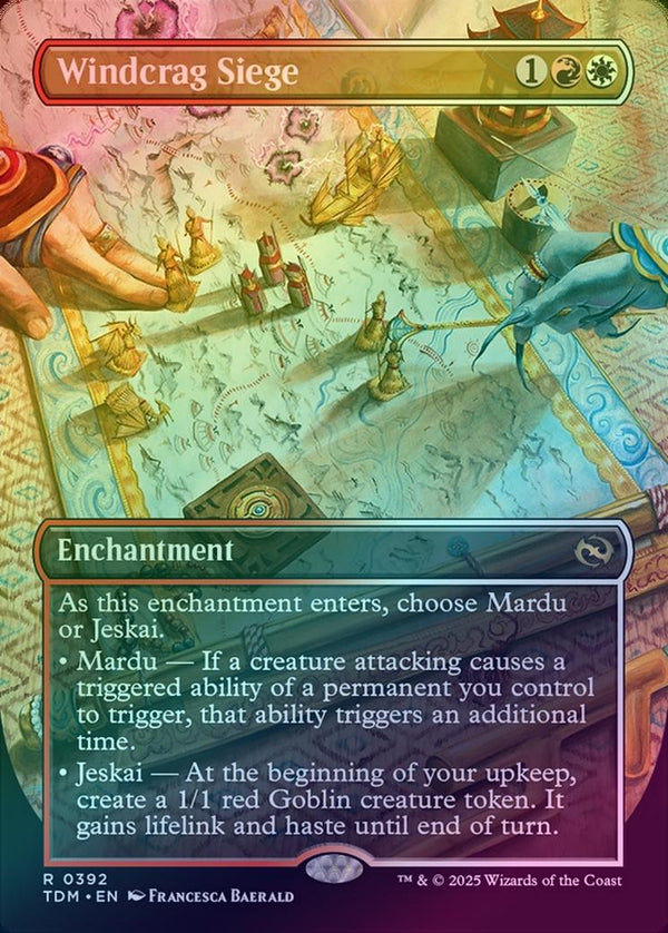 Windcrag Siege - Borderless (Foil) (TDM)