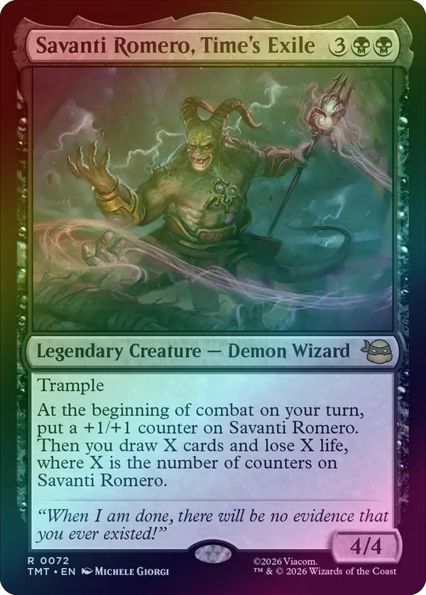 Savanti Romero, Time's Exile (Foil) (TMT)