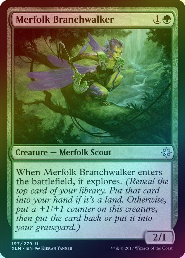 Merfolk Branchwalker (Foil) (XLN)