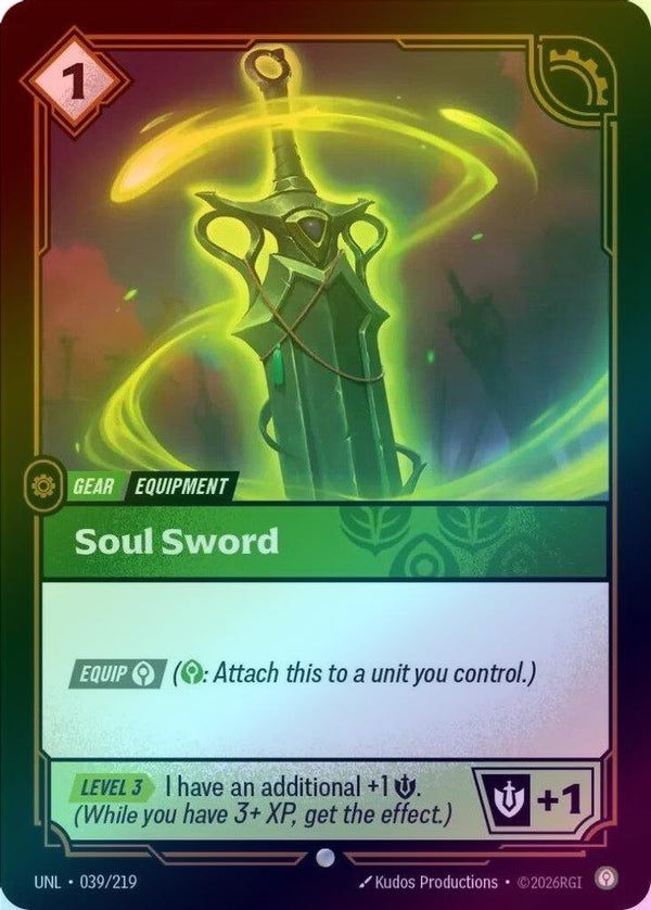 Soul Sword - 039/219 - Common (Foil)