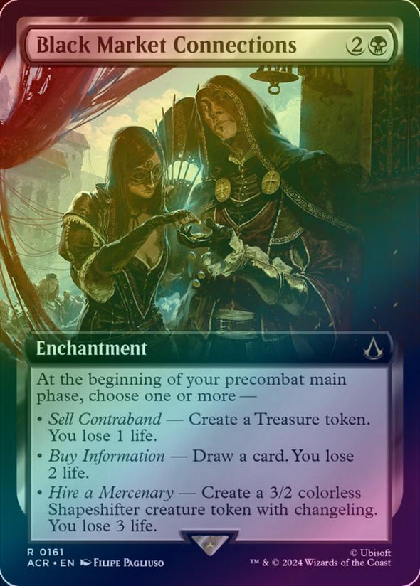 Black Market Connections - Extended Art (Foil) (ACR)