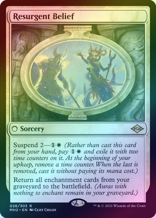 Resurgent Belief (Foil) (MH2)