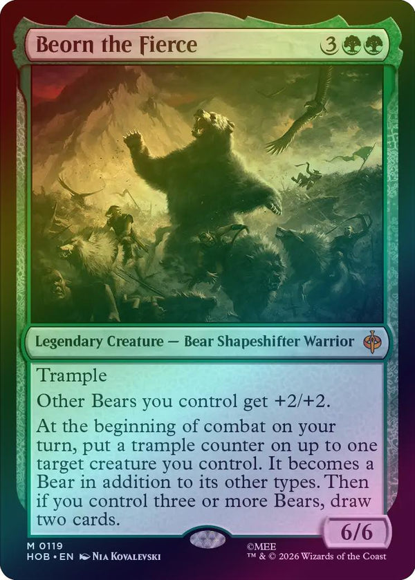 Beorn the Fierce (Foil) (HOB) (Pre-Order)