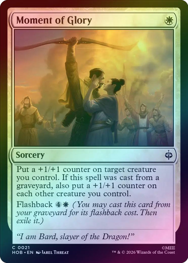 Moment of Glory (Foil) (HOB) (Pre-Order)
