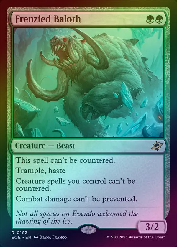 Frenzied Baloth (Foil) (EOE)