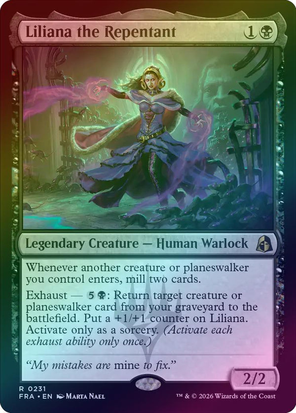 Liliana the Repentant (Foil) (FRA) (Pre-Order)