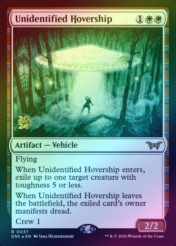Unidentified Hovership - Prerelease Promo (Foil) (PDSK)