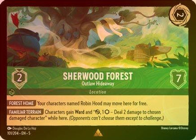 Sherwood Forest (Outlaw Hideaway) - 101/204 - Rare (Foil)