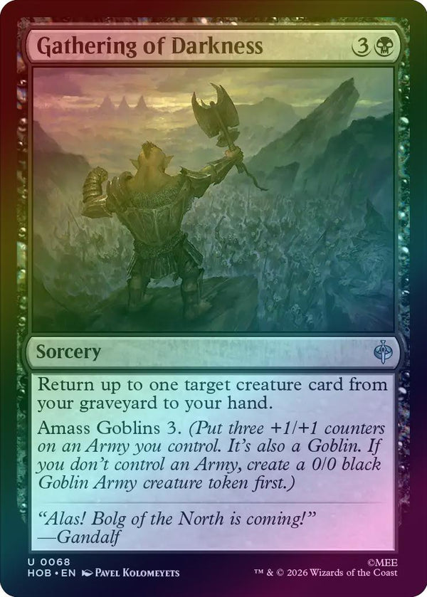 Gathering of Darkness (Foil) (HOB) (Pre-Order)