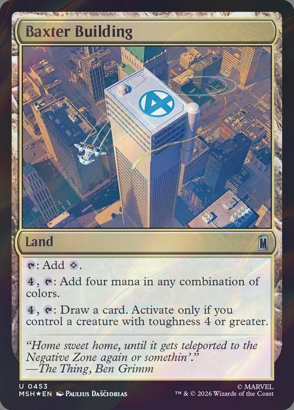 Baxter Building (Surge Foil) (MSH)