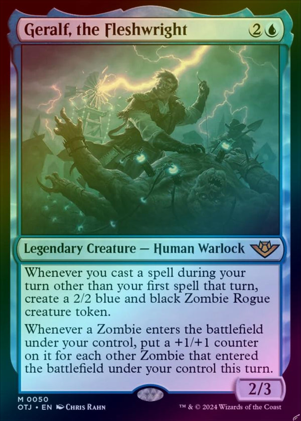 Geralf, the Fleshwright (Foil) (OTJ)