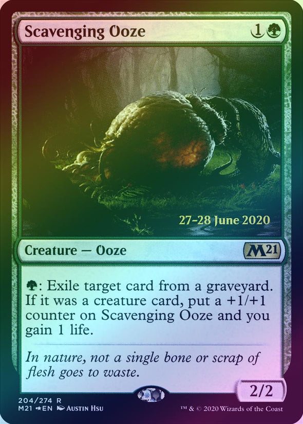 Scavenging Ooze - Prerelease Promo (Foil) (PM21)