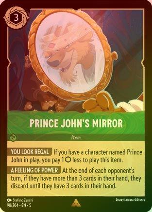 Prince John's Mirror - 98/204 - Rare (Foil)