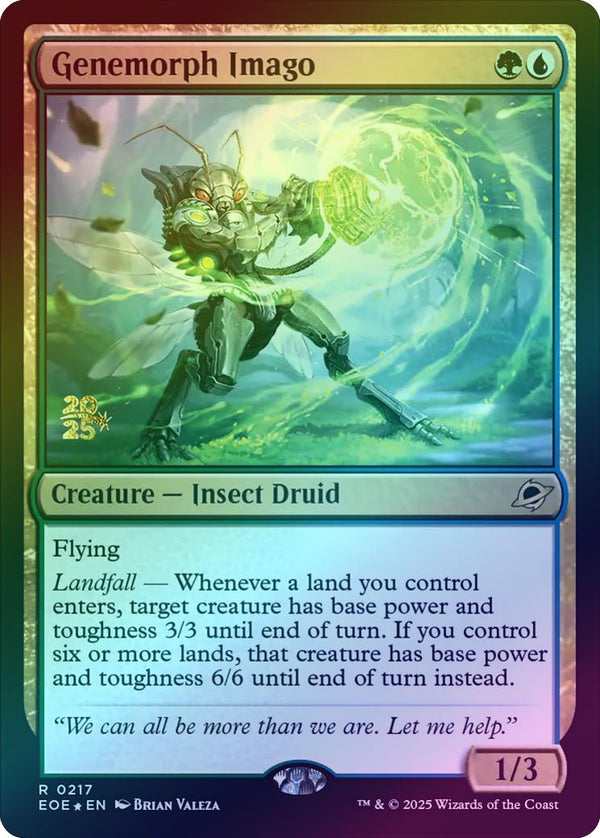 Genemorph Imago - Prerelease Promo (Foil) (PEOE)