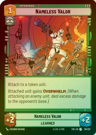 Nameless Valor - 119/257 - Uncommon (Foil)