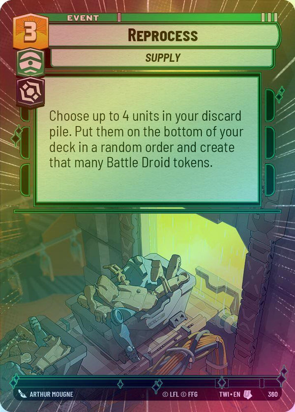 Reprocess (Hyperspace) - 360 - Uncommon (Foil)