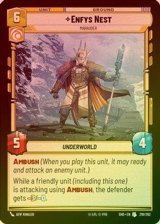 Enfys Nest - Marauder - 219/262 - Uncommon (Foil)