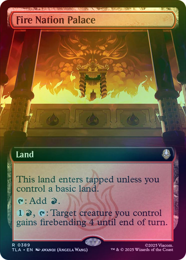 Fire Nation Palace - Extended Art (Foil) (TLA)