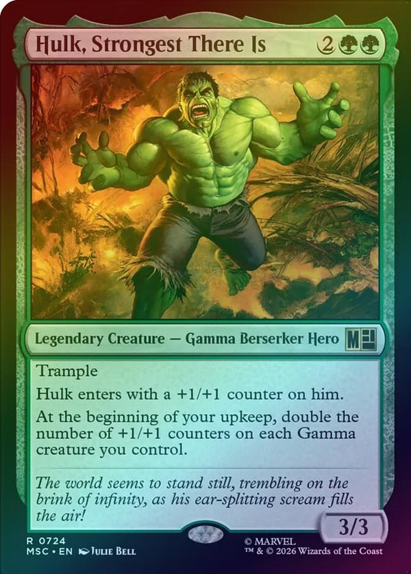 Hulk, Strongest There Is (Foil) (MSC)