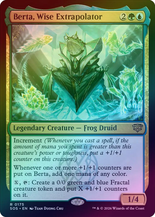 Berta, Wise Extrapolator (Foil) (SOS)