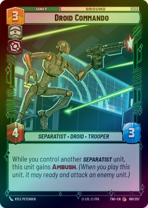 Droid Commando - 081/257 - Common (Foil)