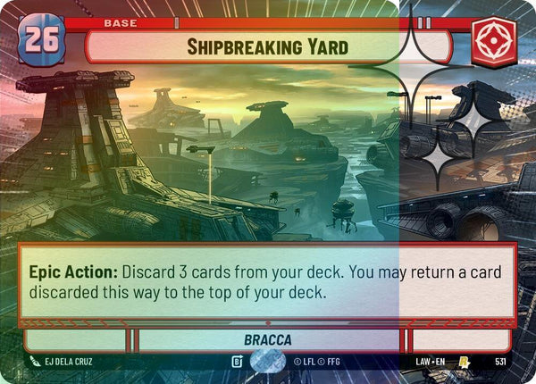 Shipbreaking Yard (Hyperspace Foil) - 531 - Rare (Foil)