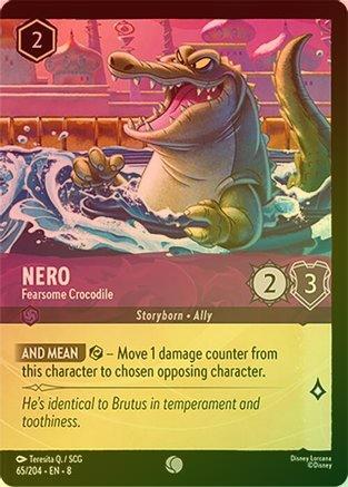 Nero (Fearsome Crocodile) - 65/204 - Common (Foil)