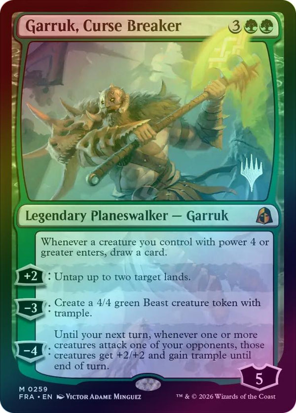 Garruk, Curse Breaker - Promo Pack (Foil) (PFRA)