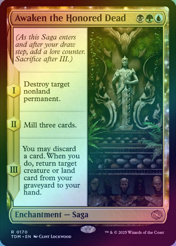 Awaken the Honored Dead (Foil) (TDM)