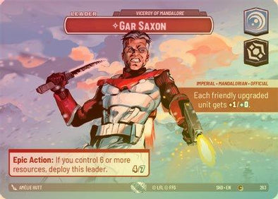 Gar Saxon - Viceroy of Mandalore (Showcase) - 263 - Common (Foil)