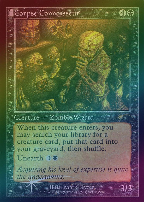 Corpse Connoisseur - Retro Frame - Zippy Zombies (Foil) (SLD)