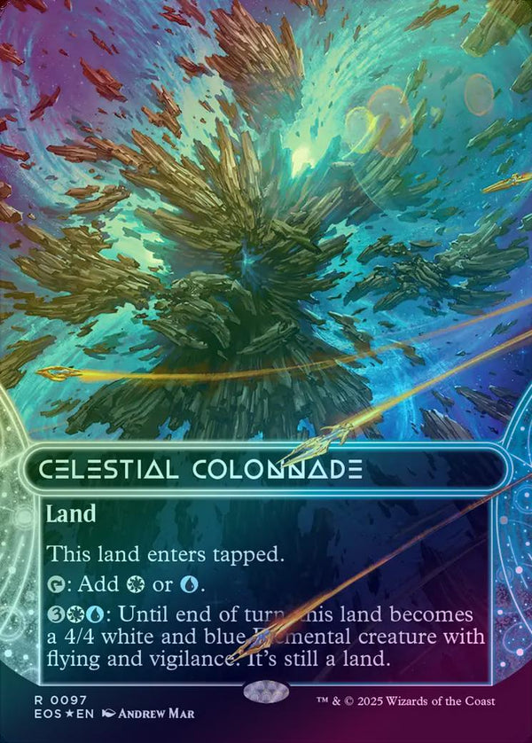Celestial Colonnade - Borderless (Galaxy Foil) (EOS)