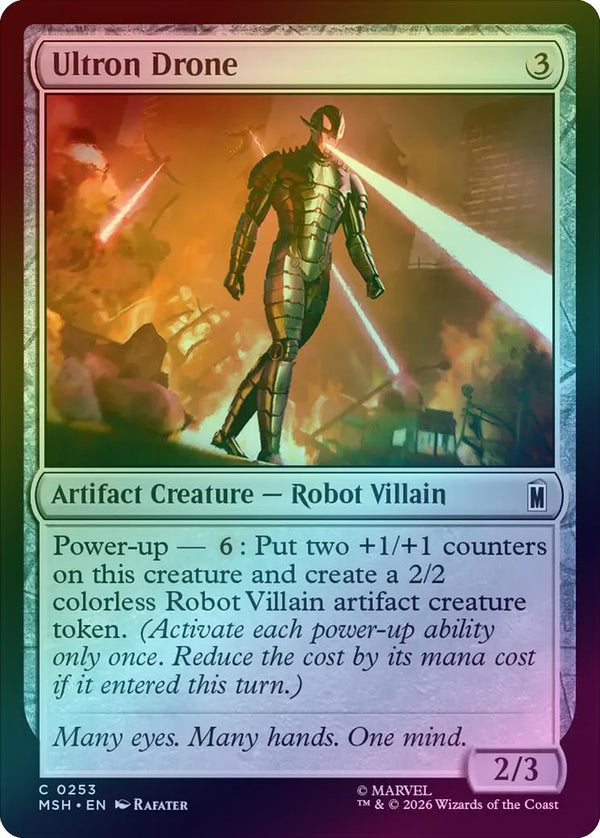 Ultron Drone (Foil) (MSH) (Pre-Order)