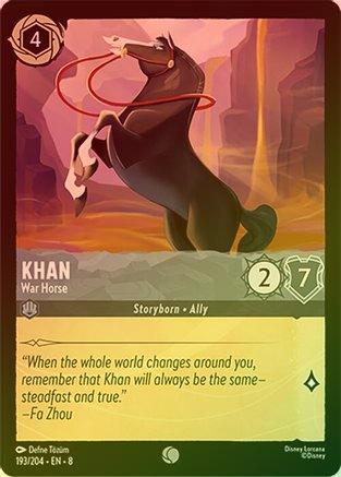 Khan (War Horse) - 193/204 - Common (Foil)
