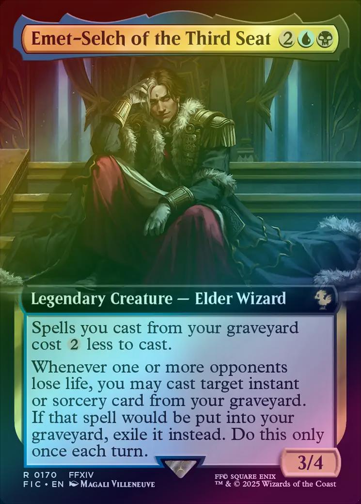 mtg emet selch card 401 Games Canada - Emet-Selch of the Third Seat