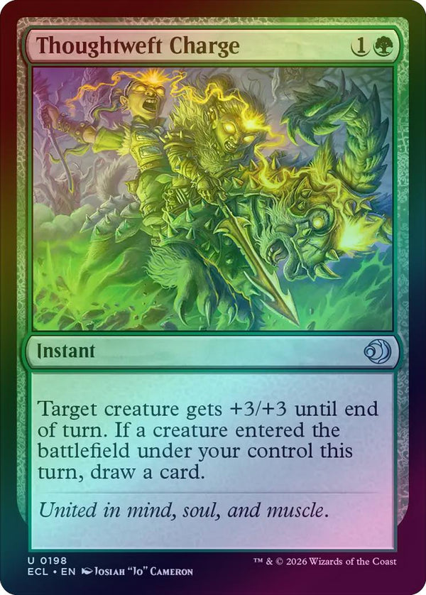 Thoughtweft Charge (Foil) (ECL)