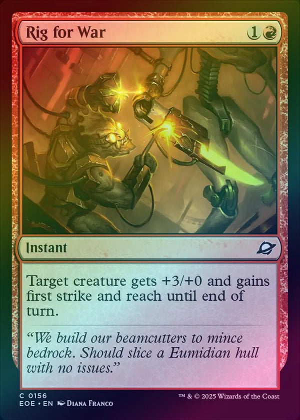 Rig for War (Foil) (EOE)