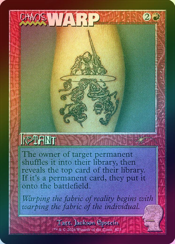 Chaos Warp - Brain Dead Bonus Card (Rainbow Foil) (SLD)