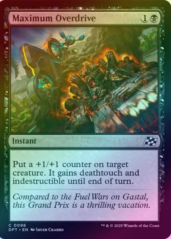 Maximum Overdrive (Foil) (DFT)